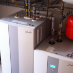 Danfoss ground source heat pump installed by Source Energy