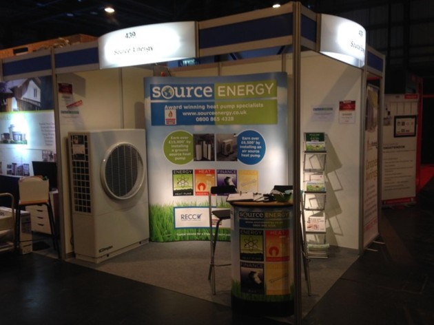 Source Energy Exhibiton stand homebuilding and renovating