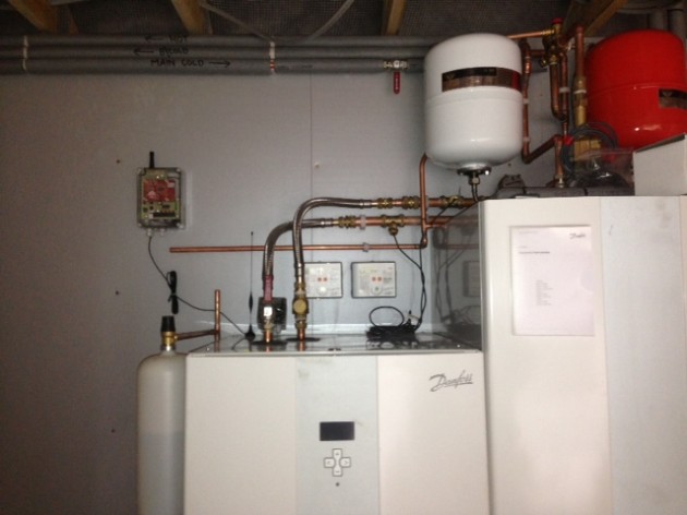 Source Energy heat pump install