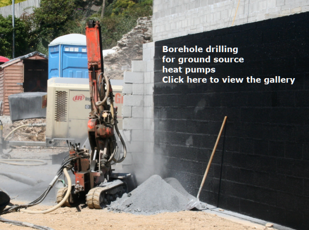 20-Small-drilling-rig for heat pump boreholes - Heat pump installers