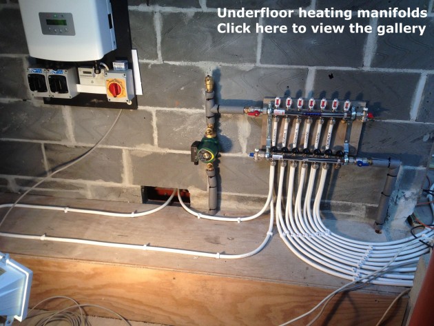 25-Underfloor heating manifold - Heat pump installers